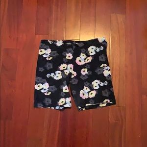 Kids floral multicolor pattern shorts